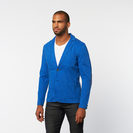 Timeout // Two-Button Blazer // Dark Marina (S)