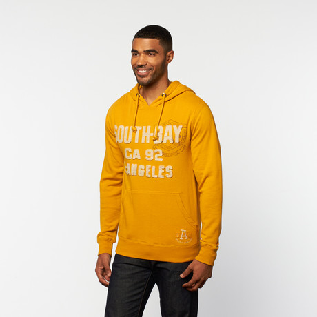 Timeout // South-Bay Hoodie // Ochre (S)
