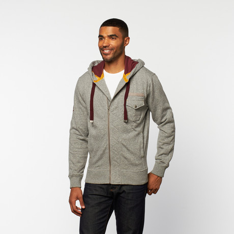 Zip-Up Hoodie // Huskie (S)