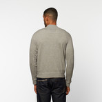 1992 Zip-Up Sweatshirt // Grey Melange (L)