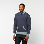 Henley Sweatshirt // Denim Blue (M)