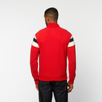 Henley Sweatshirt // Cardinal Red (S)