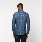 Button-Up // Dark Denim Floral (XL)