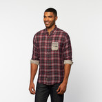 Flannel Button-Down // Fresh Raspberry Plaid (S)