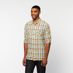 Button-Down // Baby Blue Plaid (L)