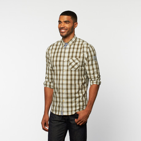 Button-Down // Dry Sage Plaid (S)