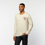 Trojans Long-Sleeve Printed Tee // Beige Melange (S)