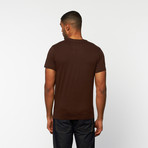 Santa Monica Printed Tee // Bracken (2XL)