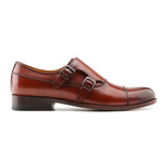 Stefano Double Monk Strap Shoe // Brown (US: 9.5)