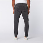 Twill Cargo Pants // Charcoal (M)
