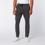 Twill Cargo Pants // Charcoal (M)