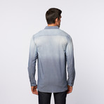 Indigo Woven Shirt // Blue (2XL)