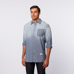 Indigo Woven Shirt // Blue (2XL)