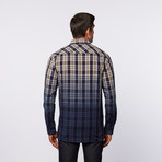 Dip Dye Shirt // Plaid (M)