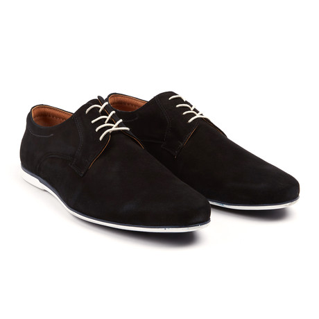 MYS Sport Casual Suede Derby // Black (Euro: 39)