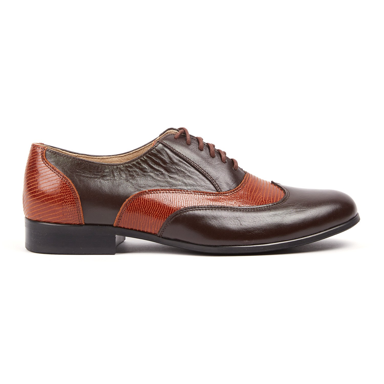 Lord Chancellor Two Tone Wingtip Oxford // Brown (Euro: 42) - Clearance ...