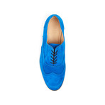 Lord Chancellor Suede Wingtip Oxford // Blue Night (Euro: 43)