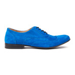 Lord Chancellor Suede Wingtip Oxford // Blue Night (Euro: 43)