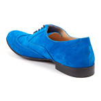 Lord Chancellor Suede Wingtip Oxford // Blue Night (Euro: 39)