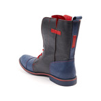 Masatti Cap-Toe Boot // Navy Blue (Euro: 44)