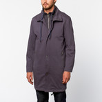 Standard Issue // Cotton Long Coat // Blue (S)