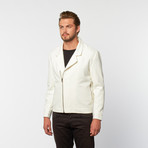 Standard Issue // Moto Jacket // White (M)