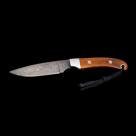 Dymondwood Fixed Blade Knife // Copper