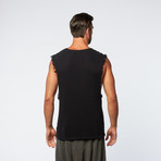 Speros Muscle Shirt // Jet Black (XS)