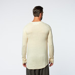 Long-Sleeve Linen Jersey 201 // Natural (XS)