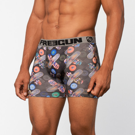 FREEGUN // Boxer // Black Multi (S)