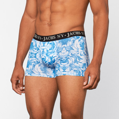 JACH's // Floral Boxer // Blue (S)