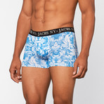 JACH's // Floral Boxer // Blue (L)