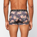 JACH's // Floral Boxer // Black + Yellow (S)