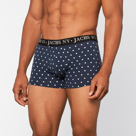 JACH's // Polka Dot Boxer // Navy (S)