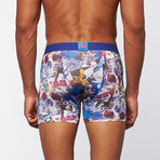 FREEGUN // Boxer // Blue + Red + White (L)