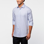 Olivier Button-Up Shirt // Light Blue Micro Grid (16.5-32/33)