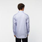 Olivier Button-Up Shirt // Light Blue Micro Grid (16.5-32/33)