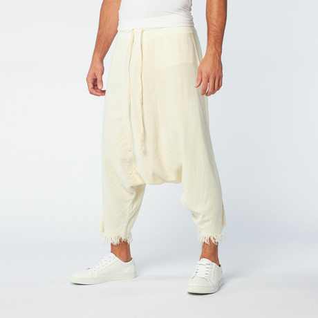 Isaac Linen Bottoms // Natural (S)