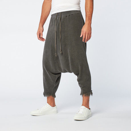 Isaac Linen Bottoms // Charcoal (S)