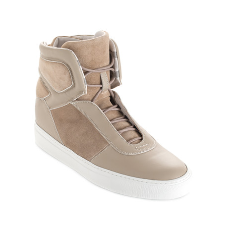 Sentient Leather High-Top // Light Grey (Euro: 40)