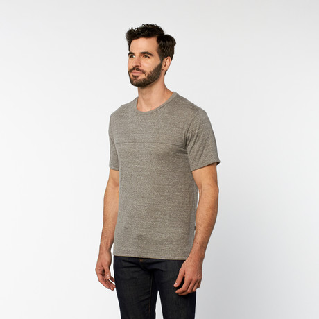 Threads for Thought // Crew Neck Tee // Heather Grey (XL)