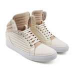 Libertine Suede Quilted Mid-Top // Putty (Euro: 42)