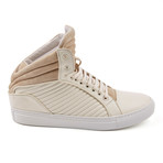 Libertine Suede Quilted Mid-Top // Putty (Euro: 40)