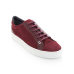 Cipher // Alpha Leather Low-Top // Claret  (Euro: 43)