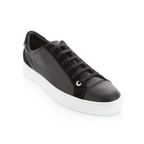 Alpha Leather Low-Top // Black (Euro: 40)