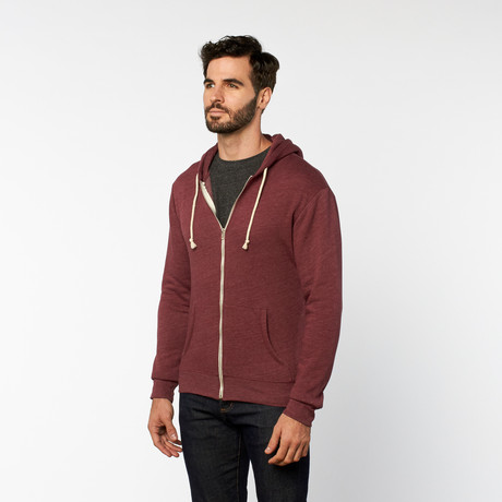 Threads for Thought // Triblend Hoodie // Wild Ginger (S)