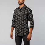 Black Prince Button-Up // Black (S)