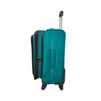 Merced Lightweight Spinner Luggage // Peacock Green (22")
