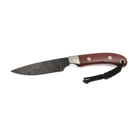 Micarta Fixed Blade Knife (Maroon)