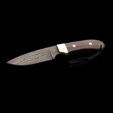 Dymondwood Fixed Blade Knife // Brown